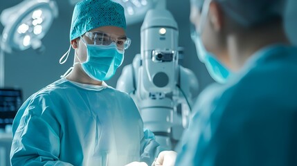 Surgeon Operating Room Team