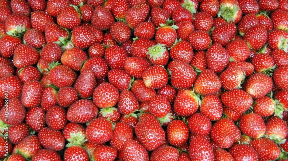 Aufkleber create 20 prompts for stock photos related to strawberry with 100-250 characters and ending with --c