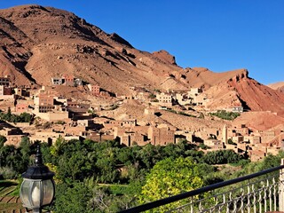 village in the oasis