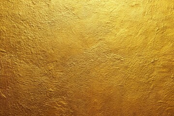Naklejka premium Gold wall texture abstract background plastered wall painted gold color