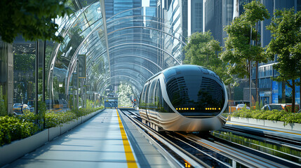 A project aimed at reducing energy consumption in urban transportation systems.