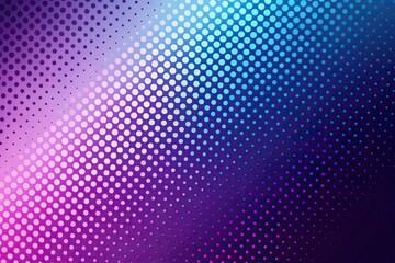Fototapeta premium Gradient purple blue background with dot pattern