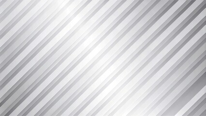 Fototapeta premium Gradient stripes background in white and grey tones