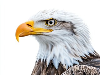 Obraz premium eagle isolated on white. background