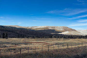 Naklejka premium The Ultimate Mountain Top Mine