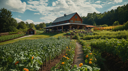 A partnership between local farms and restaurants to promote farm-to-table dining.