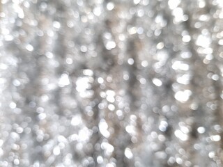 Silver Christmas background. Festive background