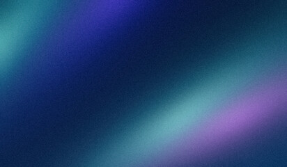 Abstract multicolored grainy backdrop design background. Vibrant purple blue color noisy gradient texture, soft, bright, glow, shine banner and poster.