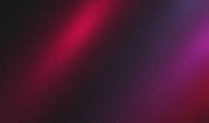 Abstract multicolored grainy backdrop design background. Vibrant magenta red purple color noisy gradient texture, soft, bright, glow, shine banner and poster.