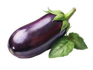brinjal on transparent background