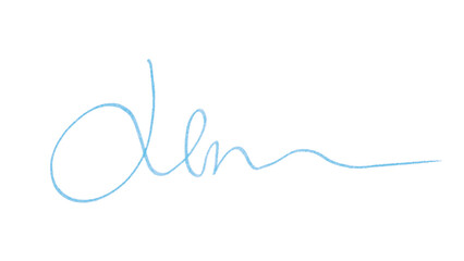 Light blue pencil strokes set on a transparent background.