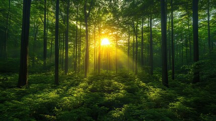 Obraz premium Environmental shifts continue to affect various ecosystems, leading to noticeable impacts on wildlife, vegetation, and local climates over time.