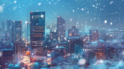 冬の都会の抱擁21