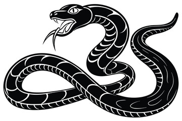 Obraz premium snakes illustrations vector design.eps