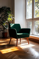 An AI tool generating multiple furniture design variations based on user preferences, AI furniture design, custom home decor