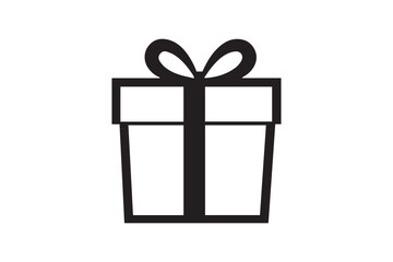 gift of joy  Silhouette Vector illustration