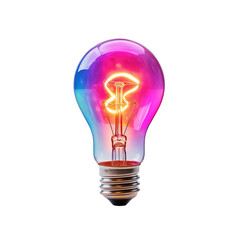 colorful light transparent background