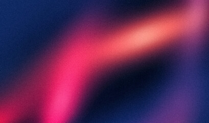 Elegant multicolored glowing grainy backdrop design. Soft red blue color noisy gradient texture, bright, shine, glow, Vibrant, noise texture effect banner and poster.
