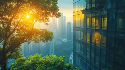 An in-depth study evaluates carbon offset costs and workplace climate change initiatives aimed at sustainability.