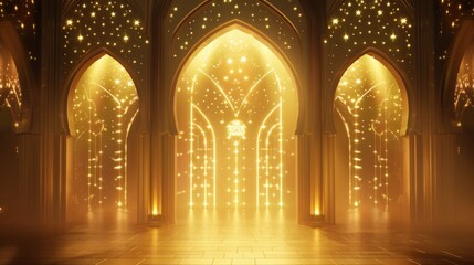 Golden Arches of Light