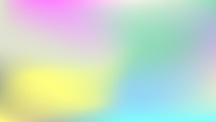 colorful Abstract gradient background blue green orange purple pink