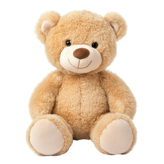 Fototapeta premium Soft and cuddly teddy bear, perfect for hugs and companionship, adding warmth to any space with its charming design.