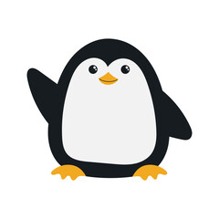 Cartoon penguin illustration