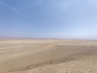 sand dunes in the morning