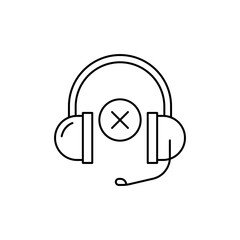 Customer service icon is disabled, icon does not accept complaints, Consultation Icons