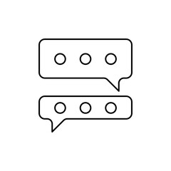 Chat icon, chat response icon, message icon, Consultation Icons