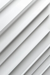 Obraz premium Abstract 3d white diagonal line with grey shadow in architectural context