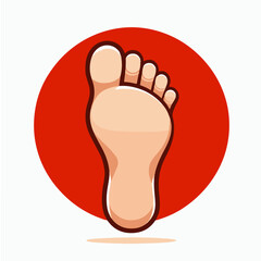 Illustration of feet