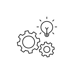 Creative process icon, Objective & Goal icons