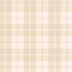チェック柄＊シームレスパターン＊ベージュ