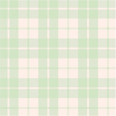 チェック柄＊シームレスパターン＊グリーン