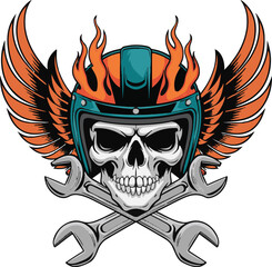 Fire fighter illustration vector .