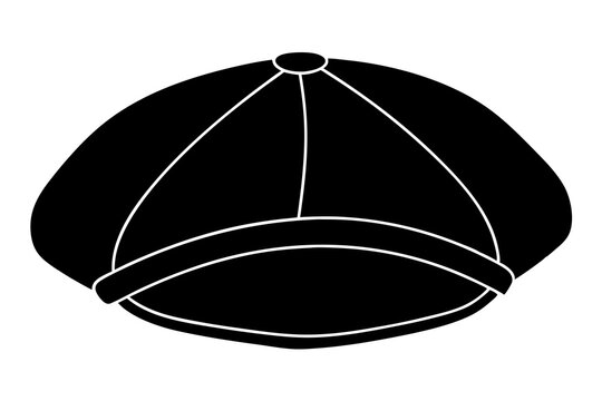 recommend clip art: Basque Beret Silhouette of a Traditional Hat