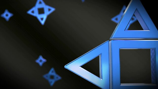 Logo Mandala Chain 3D, 1920x1080 size, Frame rate 25fps, Duration 0:27