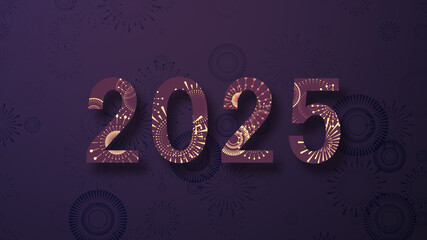 Happy New Year Abstract background.