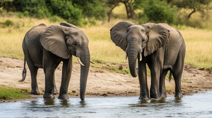 Fototapeta premium Understanding the challenges facing endangered species and the urgent need for conservation efforts. This image depicts various threats such as habitat loss, poaching, and climate change