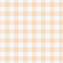 ギンガムチェックシームレスパターン＊イエロー