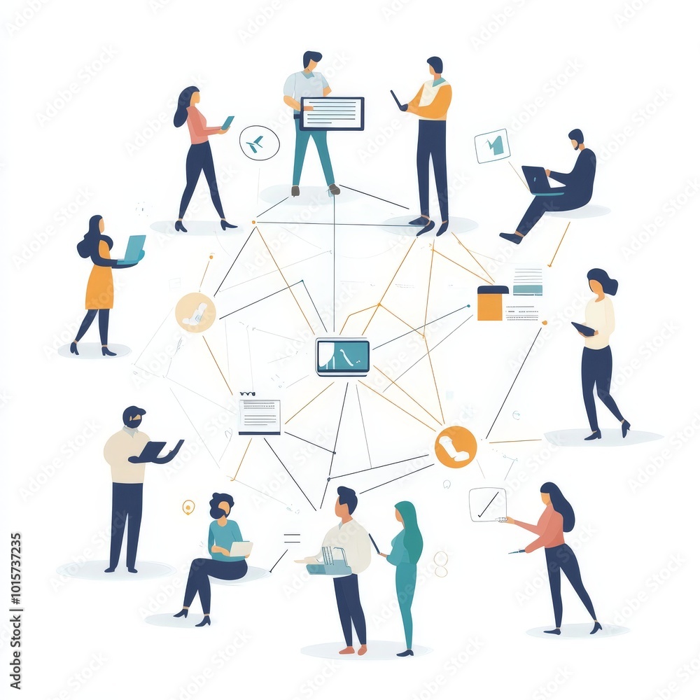 Poster connected workspace: the intersection of technology and teamwork