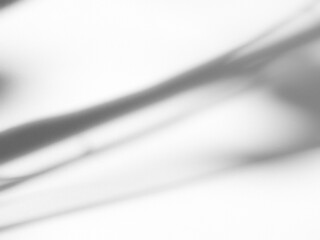 Shadow light summer background sunight overlay nature on room cement wall floor abstract blur muckup effect grey minimal platform for presentation product backdrop, wallpaper template display.