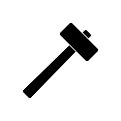 Sledge hammer icon. vector instrument hummer trendy style illustration for web and app..eps