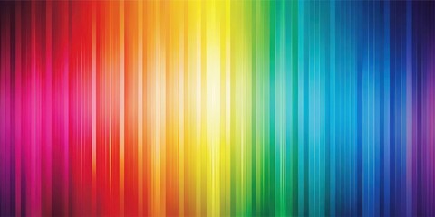 A Vibrant Spectrum of Vertical Stripes Blending Seamlessly into a Stunning Gradient of Colors