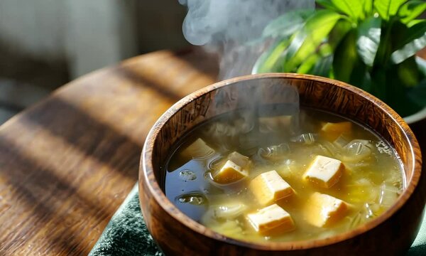 a delicious miso soup