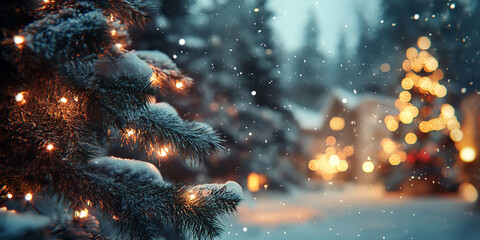Fototapeta premium Merry Christmas background