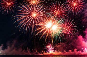 Fireworks in the Night