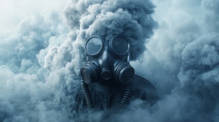 Pollution. Environmental issues concept