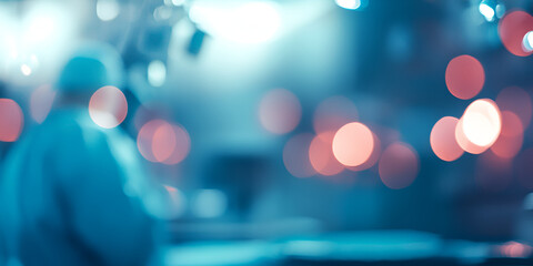 World Anaesthesia Day Celebration on Blurred Bokeh Background